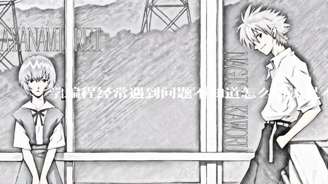 学编程经常遇到问题不知道怎么解决是不是不适合学？