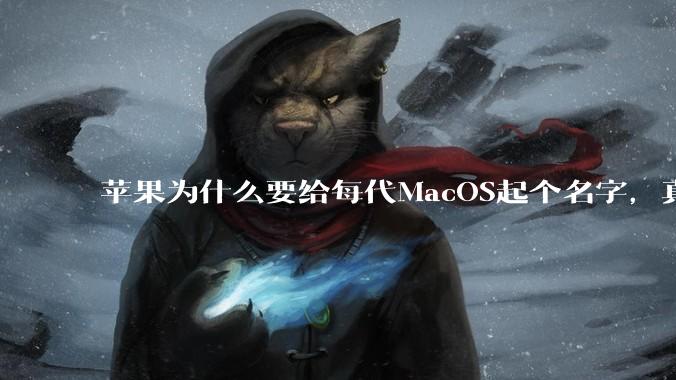 苹果为什么要给每代MacOS起个名字，真以为人们记得住分得清吗？